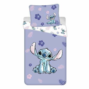 Egyszemélyes pamut gyerek ágyneműhuzat 140x200 cm Lilo and Stitch – Jerry Fabrics kép