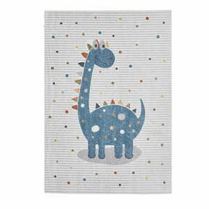 Kék-világosszürke gyerek szőnyeg 120x170 cm Vida Kids Dinosaur – Think Rugs kép