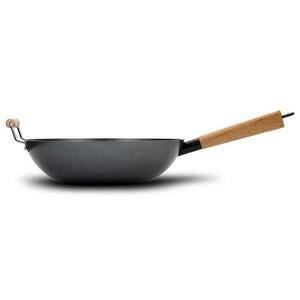 Kantoni 35cm-es szénacél Wok 10-166-014 kép