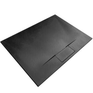 Téglalap alakú zuhanytálca Bazalt Long black 90x120 kép