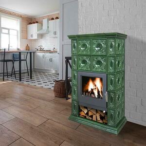 Kandallókályha Altenburg Glassgreen 8 kW kép