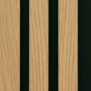 Lamella falburkolat MODERN LINE NORMAL Oak Black 12x122x2650mm kép