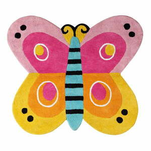 Gyerek szőnyeg 80x90 cm Butterfly – Premier Housewares kép