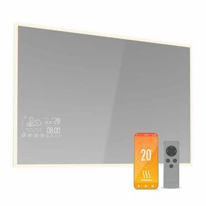 Blumfeldt Infrared Heater, Smart Mirror, Infrarot, 500 W, IP44 kép