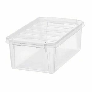 SmartStore Classic tárolódoboz, fehér klipszekkel, 3, 6 l kép