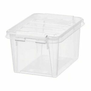 SmartStore Classic tárolódoboz, fehér klipszekkel, 1, 5 l, 1, 5 l kép