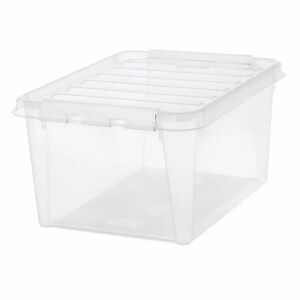 SmartStore Classic tárolódoboz fehér klipszekkel, 32 l, 32 l kép