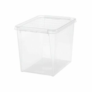 SmartStore Classic tárolódoboz fehér klipszekkel, 25 l kép