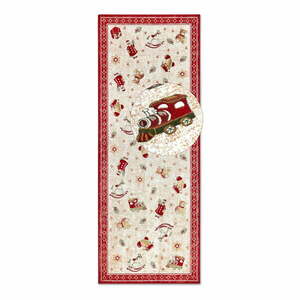 Piros pamutkeverék futószőnyeg karácsonyi mintával 80x200 cm Toy's Delight Red Christmas – Villeroy&Boch kép