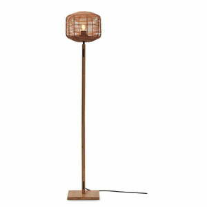 Natúr színű állólámpa rattan búrával (magasság 130 cm) Tanami – Good&Mojo kép