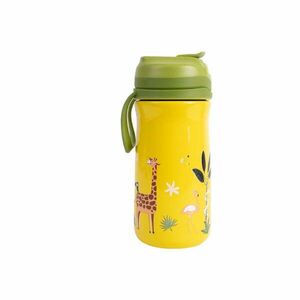 Sárga rozsdamentes gyerek ivópalack 370 ml Jungle - Ladelle kép