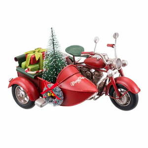 Fém karácsonyi figura Motorcycle with Sidecar – Casa Selección kép