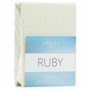 Lepedő RUBY krémű frottír 120-140x200 AmeliaHome kép