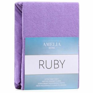 Lepedő RUBY lila frottír 100-120x200 AmeliaHome kép