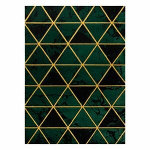 Szőnyeg ESTEMA MARBLETRIANGLES szín üvegzöld 140x190 Hakano kép