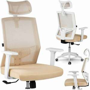 Rotar micro-hálós ergonomikus irodai forgószék bézs kép