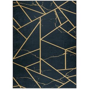 Szőnyeg ARLEN MARBLE2 szín fekete glamour stílus glamour 80x150 Hakano kép