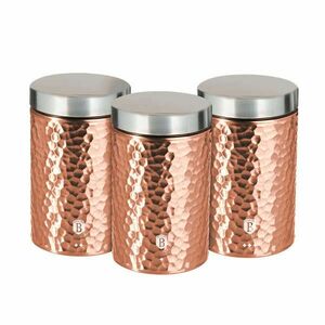 Berlinger Haus BH-6715 3 részes tároló szett, rose gold kép