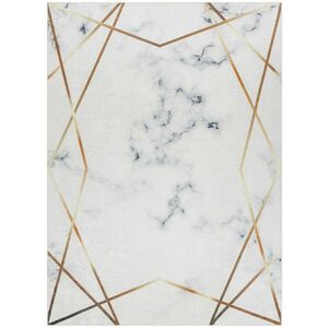 Szőnyeg ARLEN MARBLE3 szín fehér glamour stílus glamour 80x150 Hakano kép