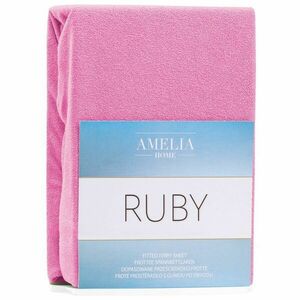 Lepedő RUBY rózsa frottír 160-180x200 AmeliaHome kép