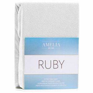 Lepedő RUBY fehér frottír 120-140x200 AmeliaHome kép