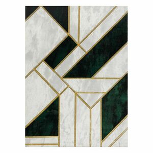 Szőnyeg ESTEMA MARBLE 3 szín üvegzöld 120x170 Hakano kép