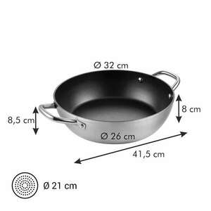 Tescoma GrandCHEF mély serpenyő ø 32 cm, kétfülű kép