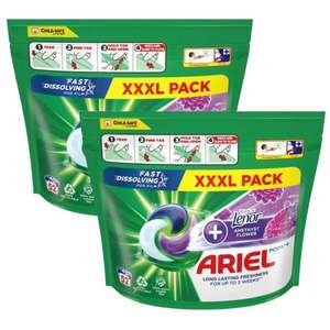 Ariel Allin1 Pods +Touch of Lenor Amethyst Flower Mosókapszula 2x... kép