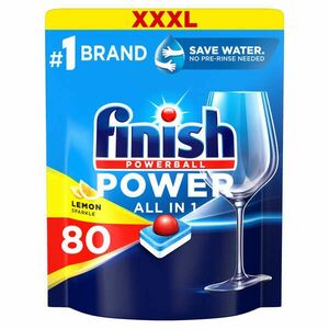 Finish Power All in 1 Lemon Mosogatógép tabletta 80db kép