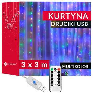 Springos karácsonyi fények 300 led kép