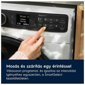 Electrolux Mosó-szárítógép gőz funkcióval EW8W7607QE kép