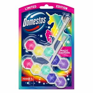 Domestos Power5 WC frissítő blokk Magic Unicorn (2x50g) kép