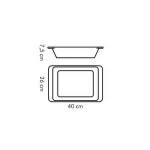Tescoma GUSTO Szögletes sütőtál 40 x 26 cm kép