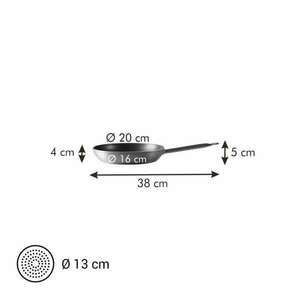 Tescoma GrandCHEF Serpenyő ø 20 cm, hosszú nyelű kép