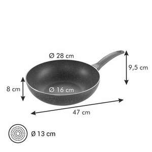 Tescoma MANICO ROSSO Wok ø 28 cm kép