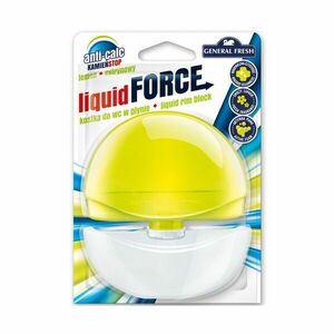 Wc illatosító gél 55 ml + kosár liquid force citrom kép