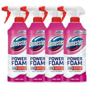 Domestos Power Hab spray Floral Fresh 4x435ml kép