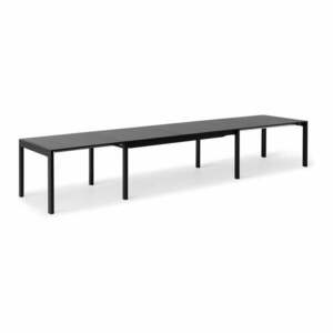 Bővíthető étkezőasztal fekete asztallappal 96x220 cm Join by Hammel – Hammel Furniture kép