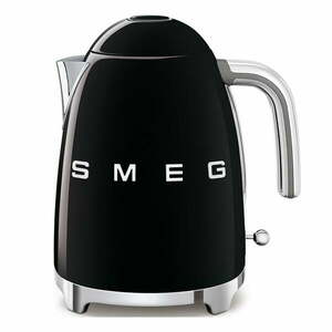 Fekete rozsdamentes acél vízforraló 1, 7 l Retro Style – SMEG kép