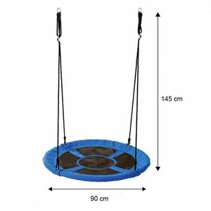 Fészekhinta-110 cm-es-piros-sátor nélkül kép