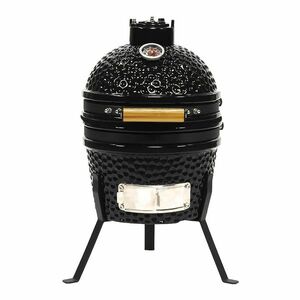 Mini kamado grill kép