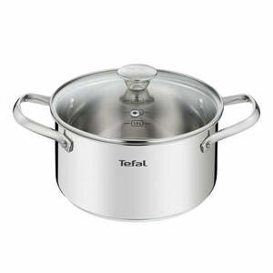 Indukciós tűzhelyhez alkalmas rozsdamentes acél edény Cook Eat – Tefal kép