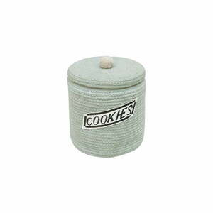 Világoskék textil játéktároló kosár ø 20x26 cm Cookie Jar – Lorena Canals kép