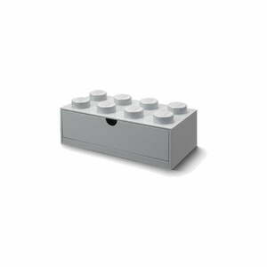 Brick szürke fiókos doboz, 31, 6 x 11, 3 cm - LEGO® kép