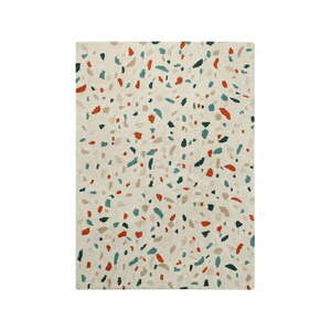 Krémszínű mosható kézi szövésű pamut szőnyeg 140x200 cm Terrazzo Marble – Lorena Canals kép