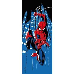 Pókemberes tapéta, 100x250 cm, piros - kék - SPIDERMAN - Butopêa kép