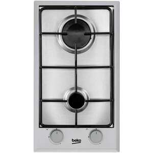 Beko HDCG-32220 SX DOMINO beépíthető gáz Főzőlap 3900W - szürke-inox kép