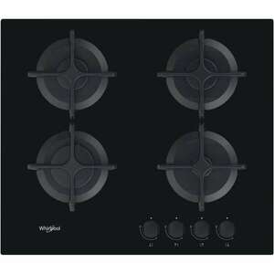 Whirlpool GOB 616/NB Beépíthető gáz főzőlap, 59 cm, 4 főzőzóna, Fekete kép