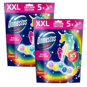 Domestos Power5 WC frissítő blokk Magic Unicorn (10x50g) kép