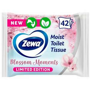 Zewa Blossom Moments illatosított nedves Toalettpapír 42db kép